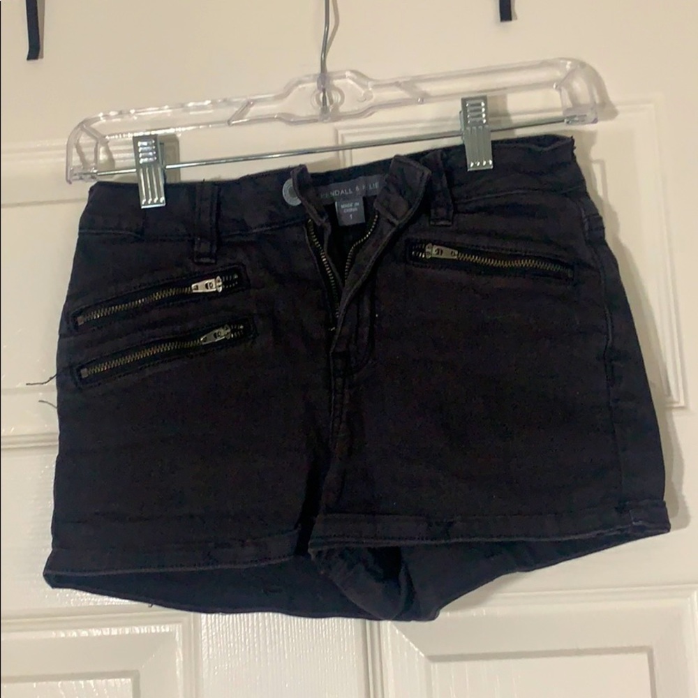 kendall and kylie super high rise shorts